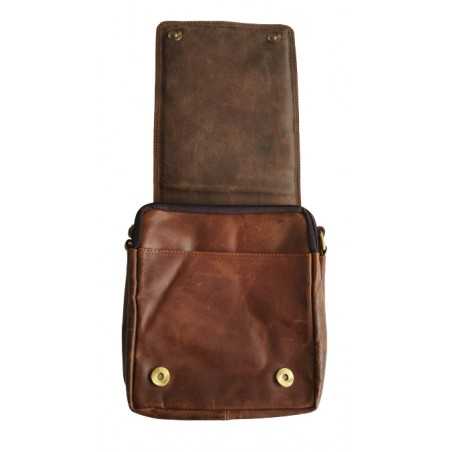 Men's Brown Leather Bag