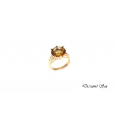 Луксозен пръстен с естествен камък султанит . PS0061 NEW