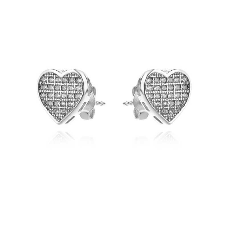 Сребърни обеци Set Heart Сребърни обеци Set Heart