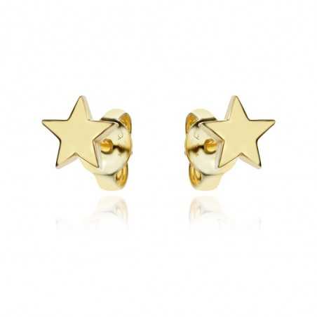 Сребърни обеци mini Star