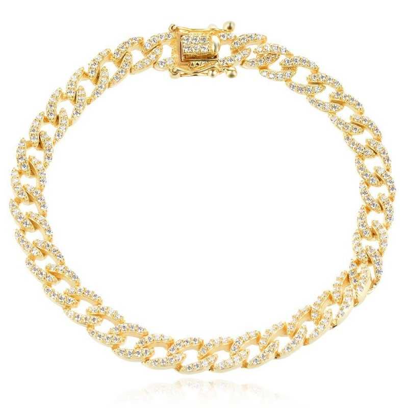 Сребърна гривна Cuban bracelet Сребърна гривна Cuban bracelet
