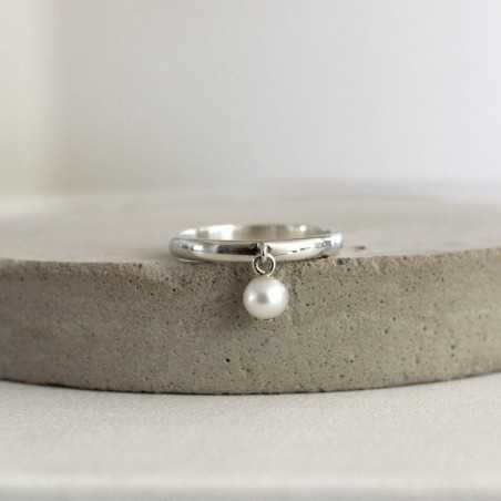 Сребърен пръстен Pearl 925