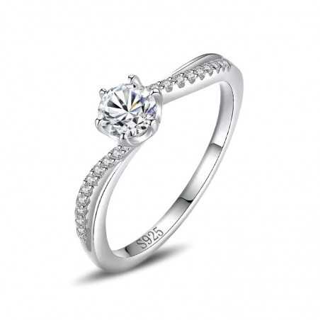 Сребърен пръстен “Раскош”