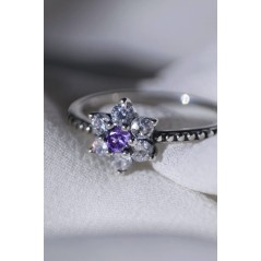 Сребърен пръстен “Цветенце”