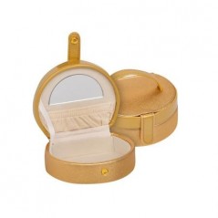 Кутия за бижута Gold+gold кръгла