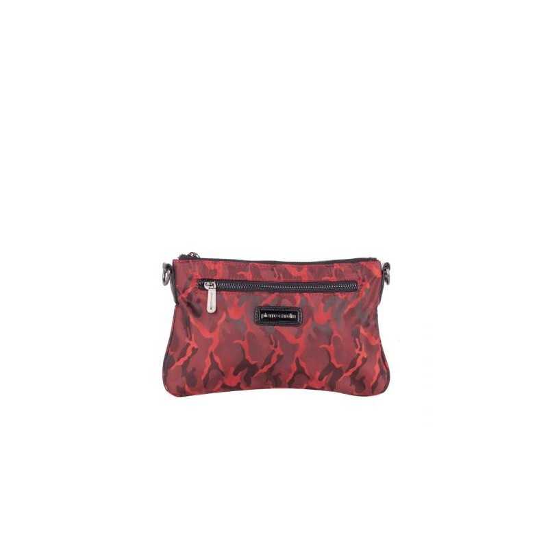 Дамска кокетна червена чанта Pierre Cardin
