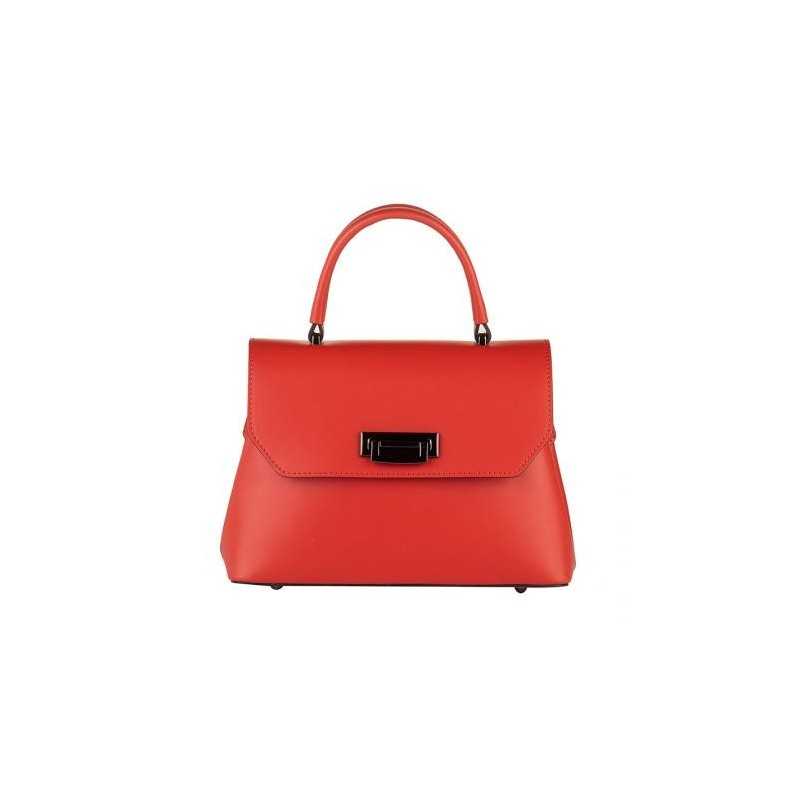 Дамска чанта цвят Червен - ROSSI