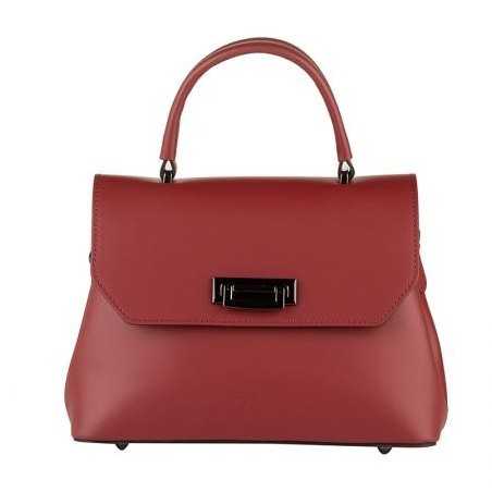 Дамска чанта цвят Тъмно червен - ROSSI