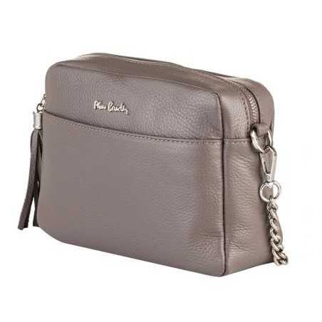 Дамска чанта PIERRE CARDIN - цвят сив