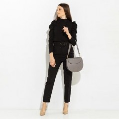 Дамска чанта PIERRE CARDIN - цвят сив