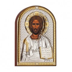 Икона Христос златен 6/8,5см.