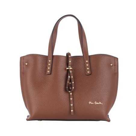 Дамска голяма кафява чанта Autunno Pierre Cardin