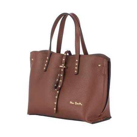 Дамска голяма кафява чанта Autunno Pierre Cardin