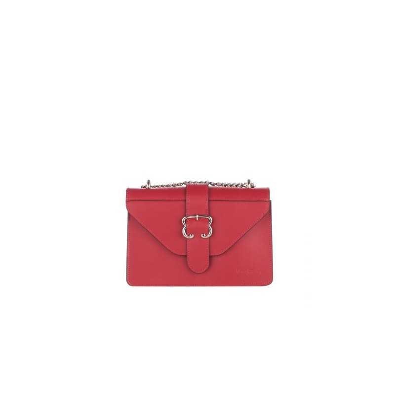 Дамска малка червена чанта колекция Lurex - Pierre Cardin