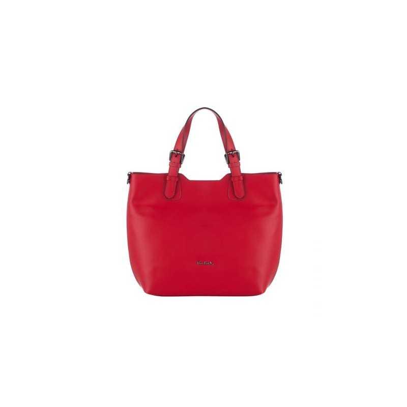 Дамска червена чанта Ufficio Pierre Cardin
