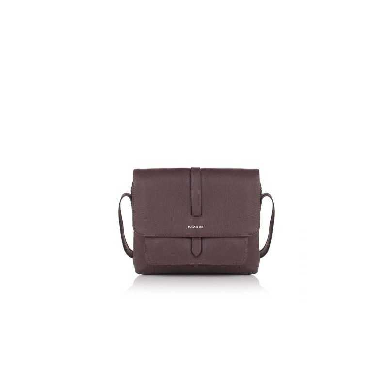 Дамска чанта цвят шоколад - ROSSI