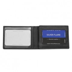 Сет от калъф за документи и химикал SILVER FLAME с лого на Mercedes