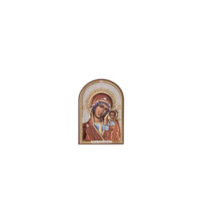 Икона Казанска Богородица 4,5 / 6,5 см.