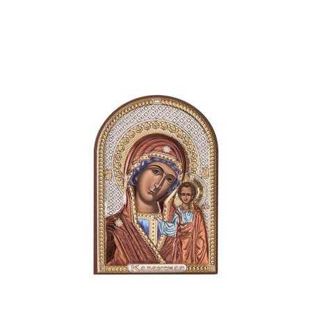 Икона Казанска Богородица 4,5 / 6,5 см.