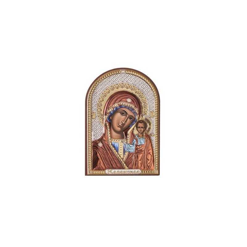 Икона Казанска Богородица 7,5 / 11 см.
