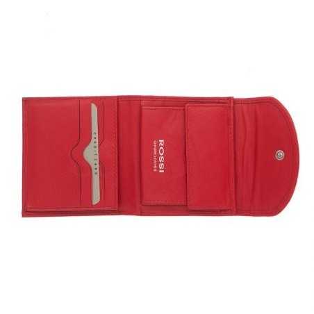 Дамско портмоне цвят Наситено червен - ROSSI