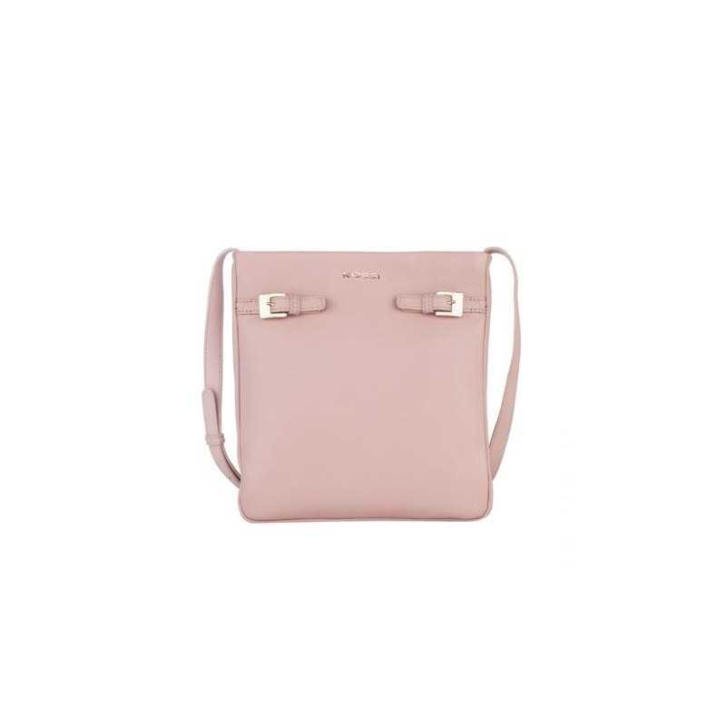 Дамска чанта цвят Перлено розово- ROSSI