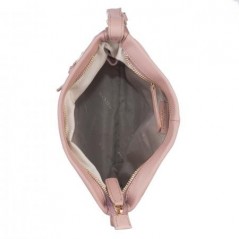 Дамска чанта цвят Перлено розово- ROSSI