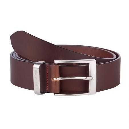 Мъжки тъмно кафяв колан Pierre Cardin - 110 см