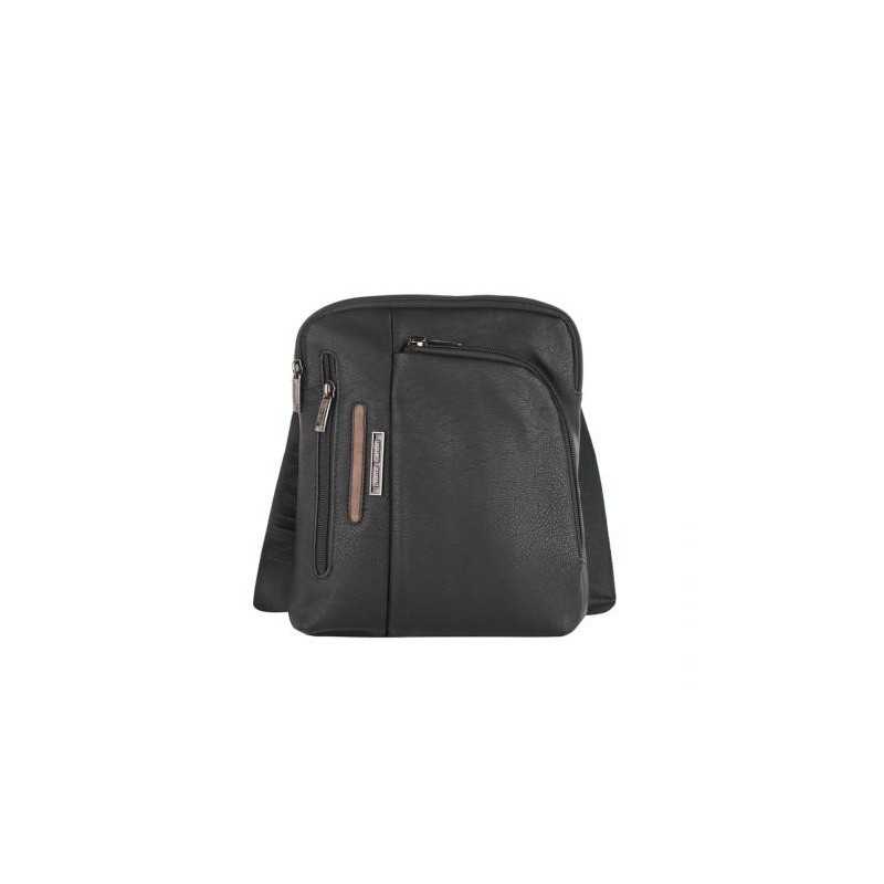 Мъжка чанта с изчистен дизайн от еко кожа - PIERRE CARDIN