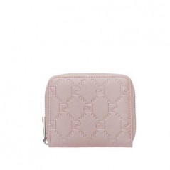 Дамско малко портмоне с розова щампа - PIERRE CARDIN