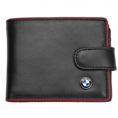 Комплект портфейл и колан SILVER FLAME с лого на BMW - 115 см