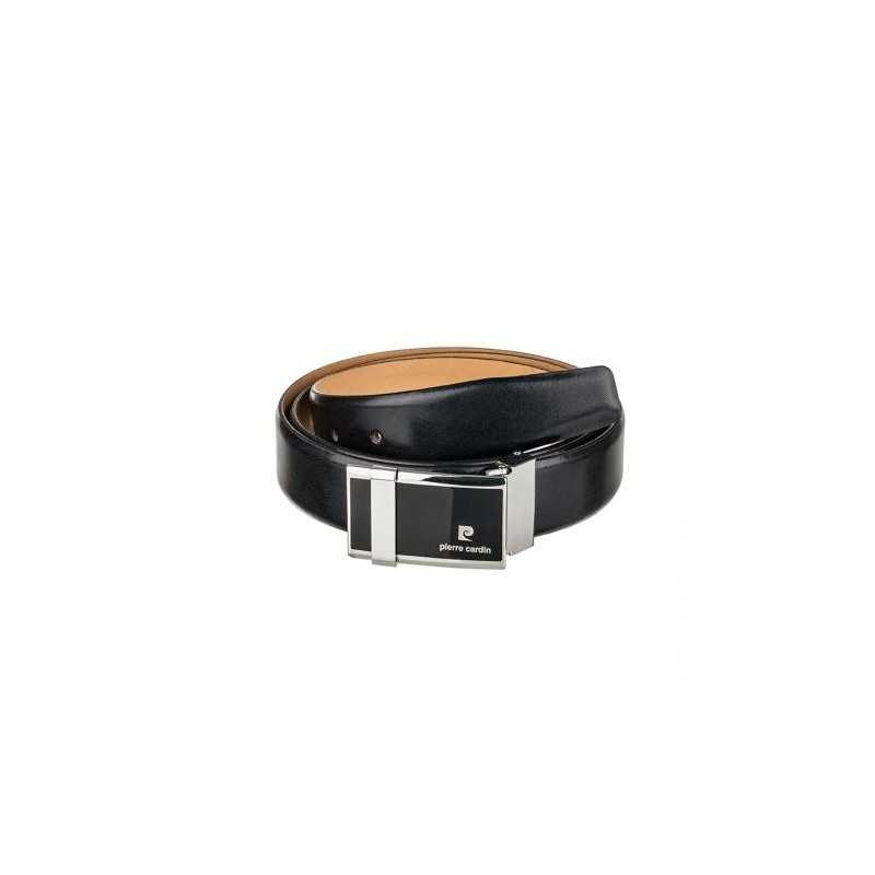 Колан черен с плочка гланц 110см. PIERRE CARDIN Колан черен с плочка гланц 110см. PIERRE CARDIN