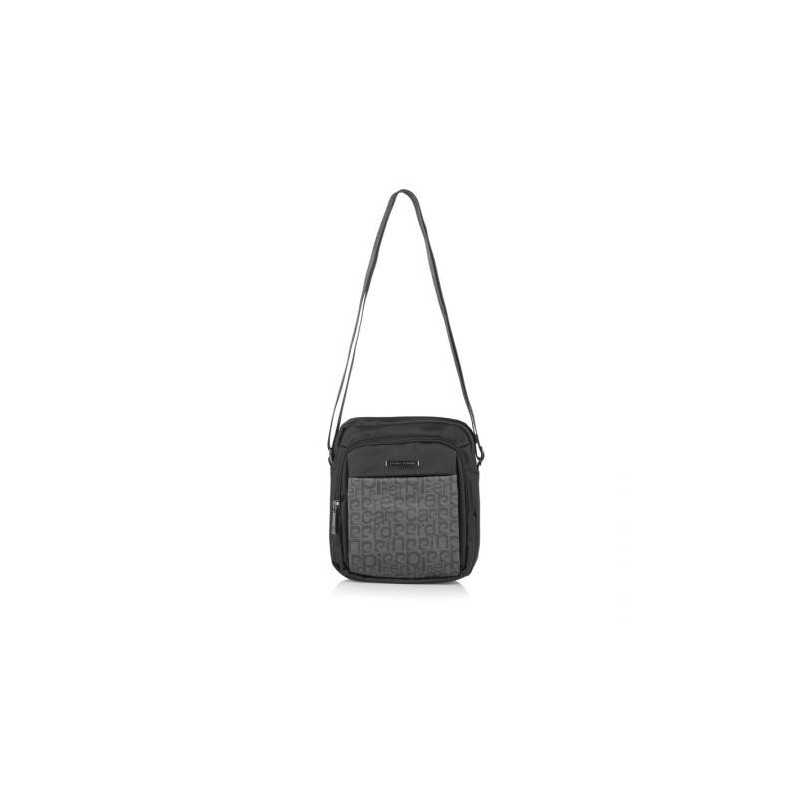 Мъжка чанта PIERRE CARDIN - черно и сиво