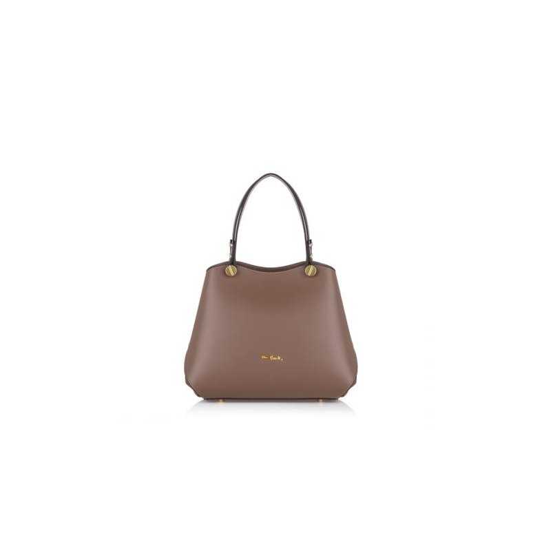 Дамска чанта PIERRE CARDIN - Ruga Classic тъмно кафява Дамска чанта PIERRE CARDIN - Ruga Classic тъмно кафява