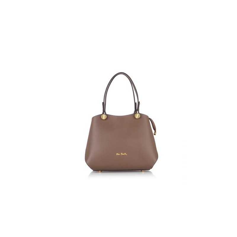 Дамска чанта PIERRE CARDIN - Ruga Classic кафява - малка