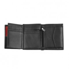 Мъжки портфейл, черен PIERRE CARDIN мат