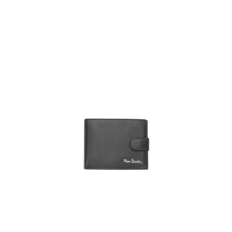 Мъжки портфейл черен мат PIERRE CARDIN - с клипс Мъжки портфейл черен мат PIERRE CARDIN - с клипс