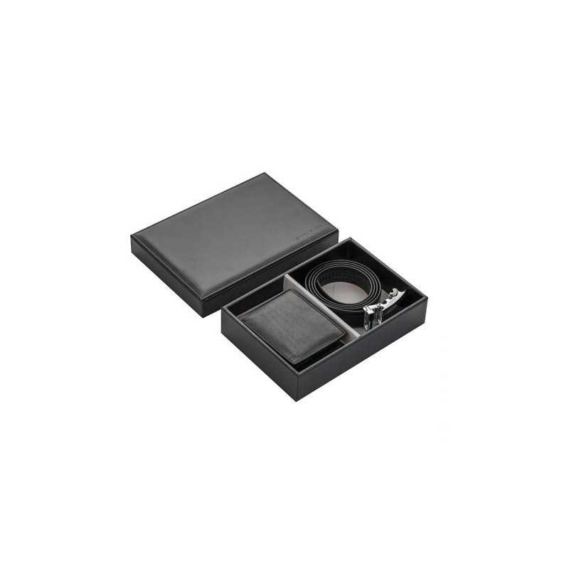 Сет от портфейл и колан 100 см. - SILVER FLAME Сет от портфейл и колан 100 см. - SILVER FLAME