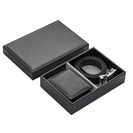 Сет от портфейл и колан 100 см. - SILVER FLAME