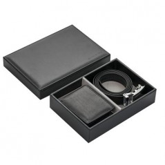Сет от портфейл и колан 115 см. - SILVER FLAME