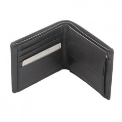 Мъжки комплект портфейл и колан от естествена кожа 110 см. SILVER FLAME