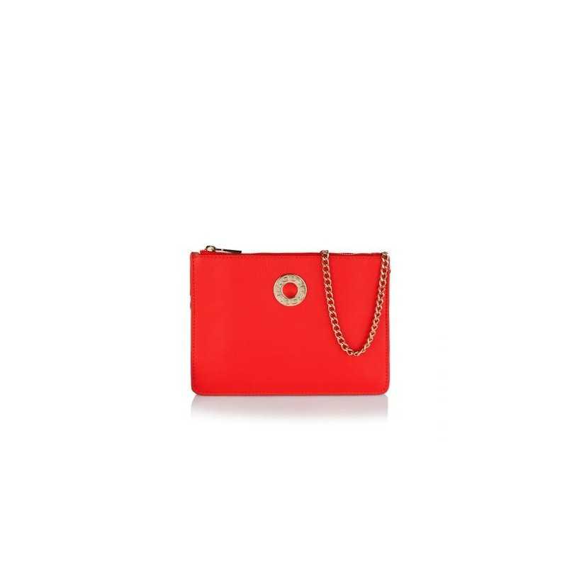 Дамска малка чанта в червено - ROSSI
