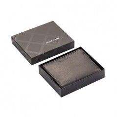 Мъжки черен портфейл SILVER FLAME - колекция Мюнхен