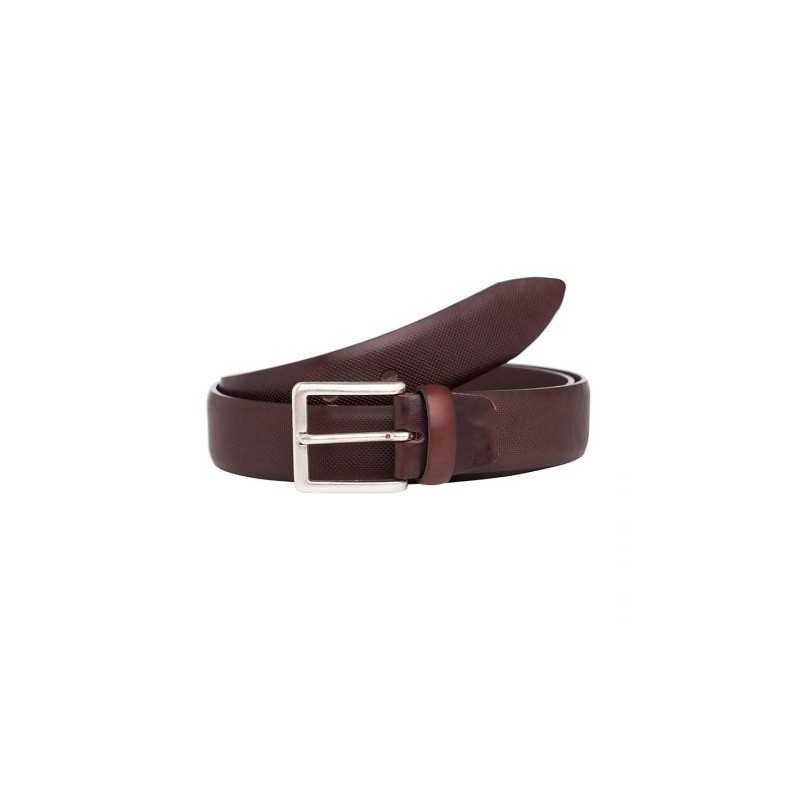 Mъжки стилен колан в кафяво - Italian belts - 120 см Mъжки стилен колан в кафяво - Italian belts - 120 см