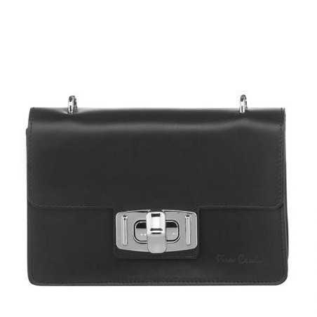 Малка черна чанта PIERRE CARDIN