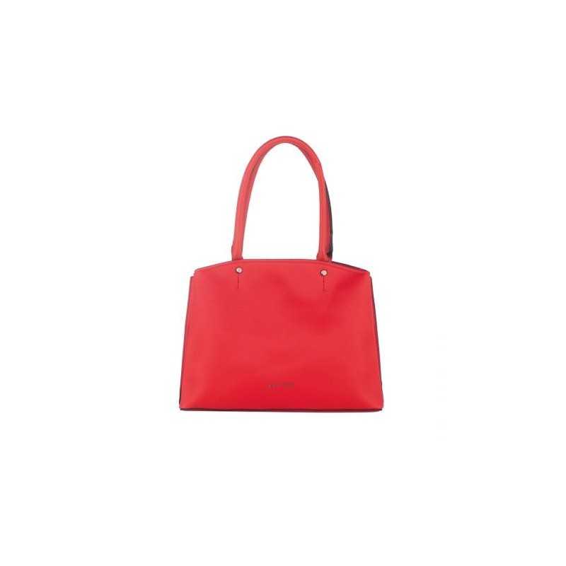 Дамска червена чанта от ЕКО кожа PIERRE CARDIN