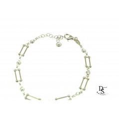 Луксозна италианска гривна модел " Tiffany". GSB0056 New