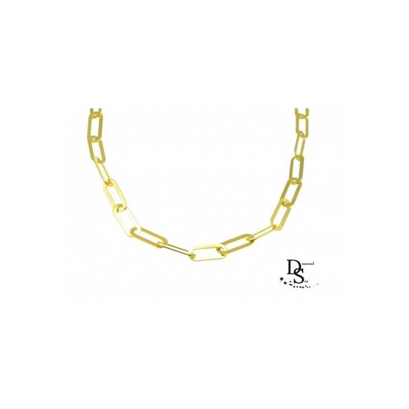 Луксозно сребърено колие , модел "Cartier" с 18 К позлата.KSZ0073 Луксозно сребърено колие , модел "Cartier" с 18 К позлата.KSZ0073