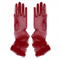 Елегантни дамски ръкавици в бордо