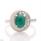 Сребърен пръстен - Естествен Изумруд 1,26 ct. СДП092 Сребърен пръстен - Естествен Изумруд 1,26 ct. СДП092